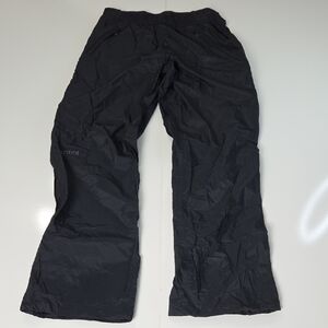 Marmot Men's Precip Eco Black Rain Pants Medium Short
